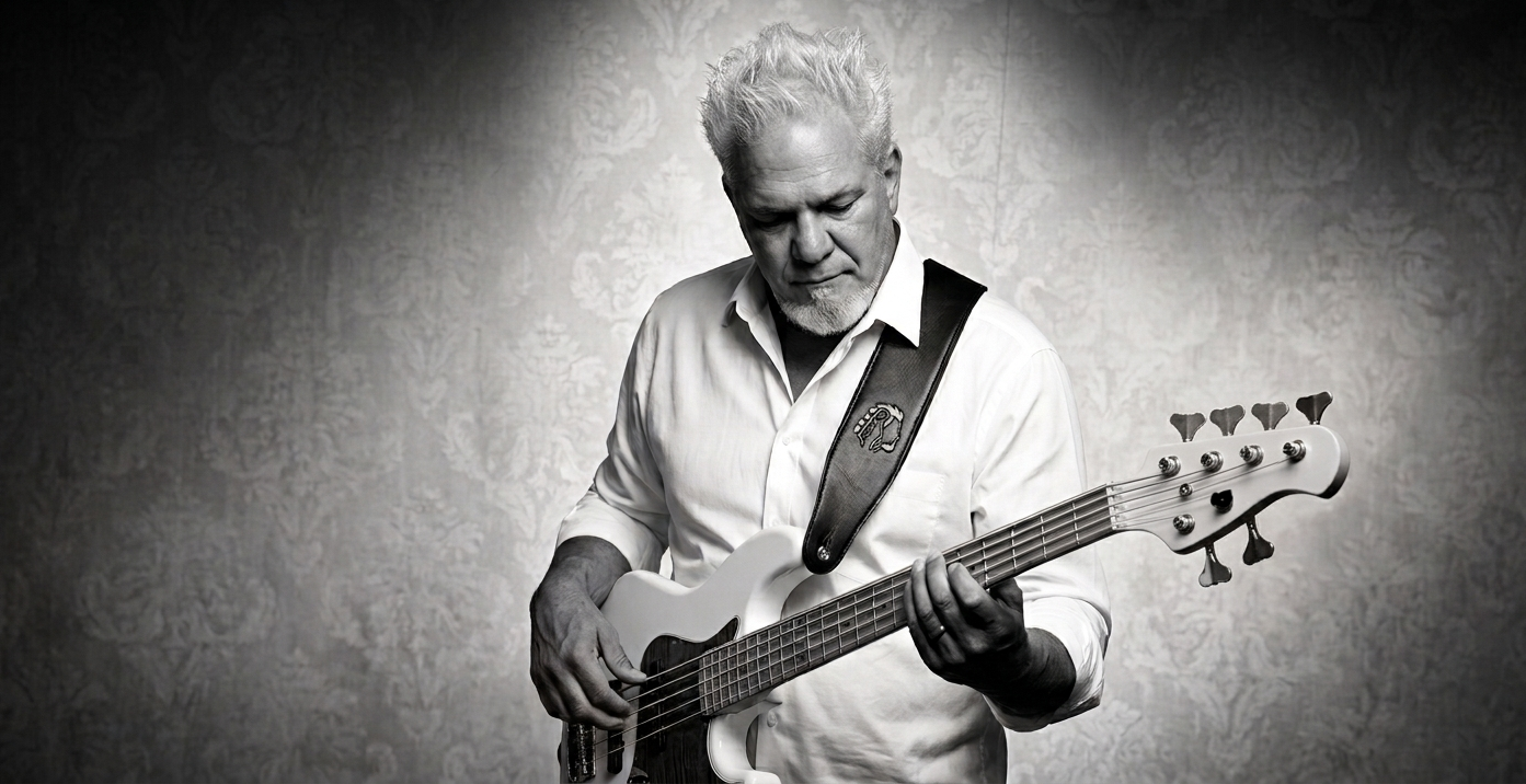 André Plazzi with his bass